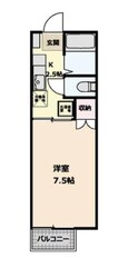 ファミーユ東和泉の物件間取画像